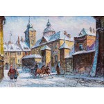Jan Rawicz (1911-1979), Zima na Starém Městě.
