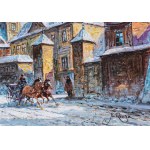 Jan Rawicz (1911-1979), Zima na Starém Městě.