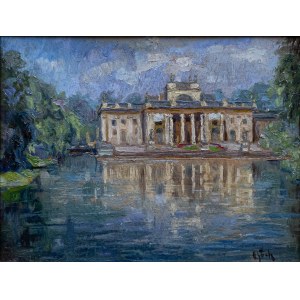 A.Foch ?, Palác na ostrove v Kráľovskom kúpeľnom parku.