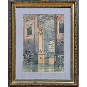 Wladyslaw Stachowicz, Interior of the Wilanów Palace.