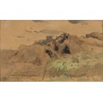 Jan Stanislawski (1860-1907), Hay heaps, 1880-1881