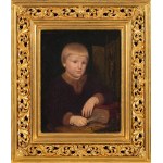 Jan Matejko (1838-1893), Wit Stwosz as a child, 1855 (Wit Stwosz a child, Wit Stwosz