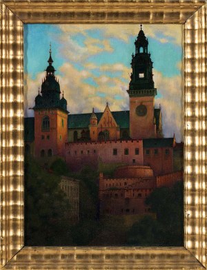 Anna Harland-Zajączkowska (1883-1930), Wawel od ul. Straszewskiego, 1919
