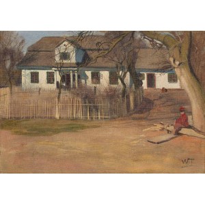 Włodzimierz Tetmajer (1862-1923), In front of Tetmajerowka, after 1890