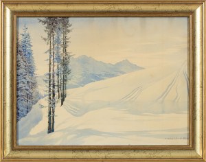 Karol Hebenstreit (1887-1932), Pejzaż tatrzański, 1924