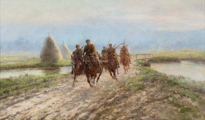 Leonard Winterowski (1868-1925), Ułani, 1924