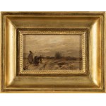 Roman Kazimierz Kochanowski (1857-1945), Autumnal Landscape - Dugouts, after 1900