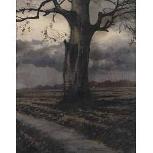 Odo Dobrowolski (1883-1917), Samotne drzewo, 1910
