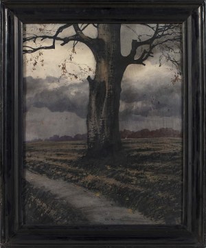 Odo Dobrowolski (1883-1917), Samotne drzewo, 1910