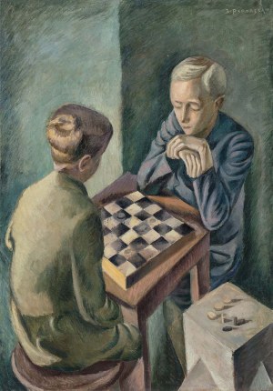 Zbigniew Pronaszko (1885-1958), Warcaby, ok. 1922