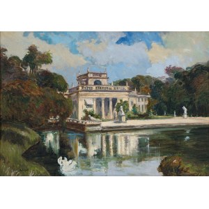Jan Rubczak (1884-1942), Łazienki Królewskie w Warszawie, ok. 1930