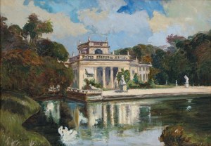 Jan Rubczak (1884-1942), Łazienki Królewskie w Warszawie, ok. 1930