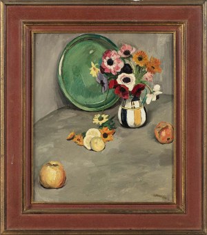 Jacques Gotko (1900-1944), Anemony i jabłka, 1919