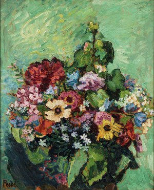 Jan Peszke (1870-1949) (Jean Peské), Bukiet kwiatów