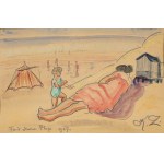 Kazimierz Zieleniewski (1888-1931), Fort Mahon Plage, 1927