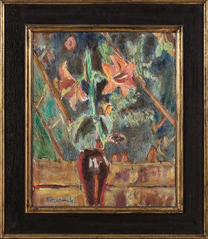 Czesław Rzepiński (1905-1995), Kwiaty w wazonie