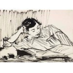 Andrzej Wróblewski (1927-1957), Teresa (Kompozycja figuralna), 1953