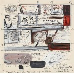 Tadeusz Kantor (1915-1990), Partytura Happeningu, 1966