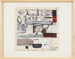 Tadeusz Kantor (1915-1990), Partytura Happeningu, 1966