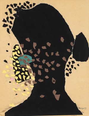 Pinchas Burstein (1927-1977) (Maryan), Kompozycja, 1959