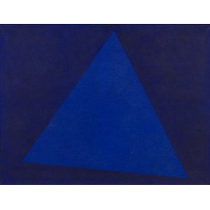 Mieczyslaw Janikowski (1912-1968), Sapphire triangle, 1960s.
