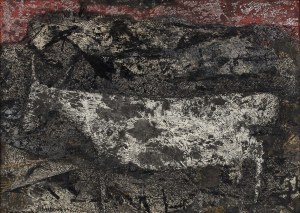 Henryk Musiałowicz (1914-2015), z cyklu Krajobraz animalistyczny, 1962/1964