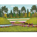 Maria Korsak (1908-2002), Ukwiecone łąki, ok. 1975