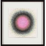 Wojciech Fangor (1922-2015), Purple and Black Circle, 1974