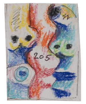 Wojciech Fangor (1922-2015), Nr 205, 2006 (rysunek do pracy 