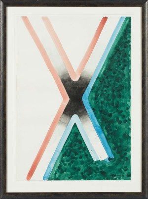 Stefan Gierowski (1925-2022), Bez tytułu, 1996