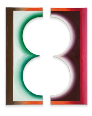 Jan Berdyszak (1934-2014), Koło podwójne XXVIII B - Mistyczne, 1969