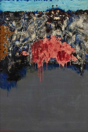 Rajmund Ziemski (1930-2005), Pejzaż 13/72, 1972