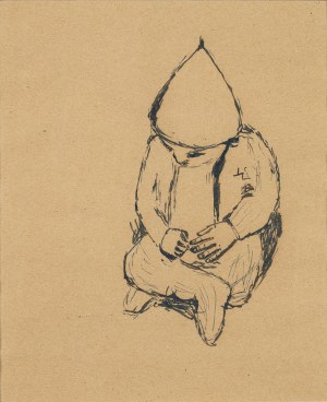 Jerzy Nowosielski (1923-2011), Portret chłopca w czapeczce
