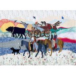 Margaret Mirga-Tas (b. 1978), Still on the Journey, 2024