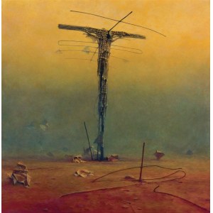 Zdzislaw Beksinski, WITHOUT TITLE, 1983