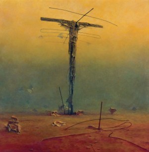 Zdzisław Beksiński, BEZ TYTUŁU, 1983