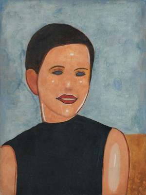 Jerzy Nowosielski, BRUNETKA, 1963
