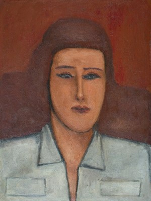 Jerzy Nowosielski, BRUNETKA, 1963