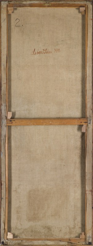 Jan Lebenstein, FIGURA TRÓJDZIELNA II, 1958