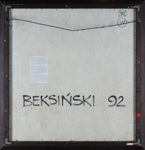 Zdzisław Beksiński, BEZ TYTUŁU, 1992