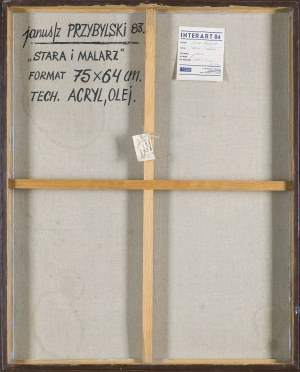 Janusz Przybylski, STARA I MALARZ, 1983