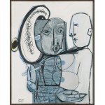 Janusz Przybylski, STARA I MALARZ, 1983