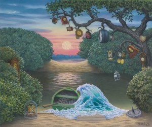 Jacek Yerka, ZŁODZIEJE CZASU, 2006