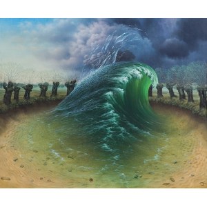 Jacek Yerka, PRYWATNA FALA, 1983