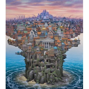 Jacek Yerka, A Brief History of Civilization, 2019
