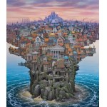 Jacek Yerka, A Brief History of Civilization, 2019