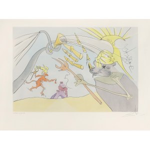 Salvador Dali, THE IOWA'S EAR AND THE IOWA'S MASTER, 1974