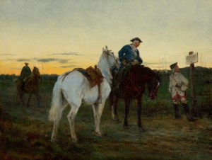 Jan Chełmiński, OBWIESZCZENIE, 1875