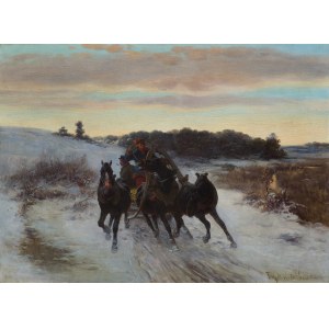 Fritz van der Venne, THE RUNNING THREE