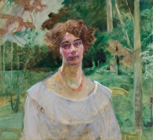 Jacek Malczewski, PORTRET SYNOWEJ - BRONISŁAWY, 1920